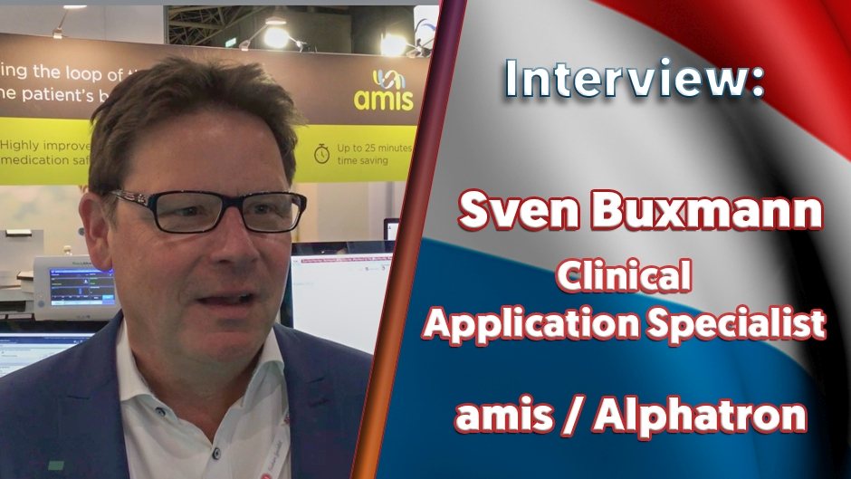 Sven Buxmann, Clinical Application Specialist, amis Alphatron