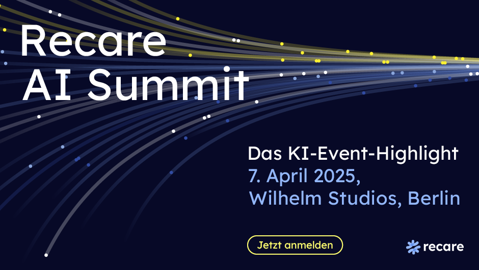 Recare AI Summit: Zukunft der KI im Gesundheitswesen